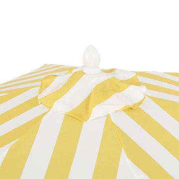 Collins 9 ft. Classic Cottage Tassel Market Patio Umbrella